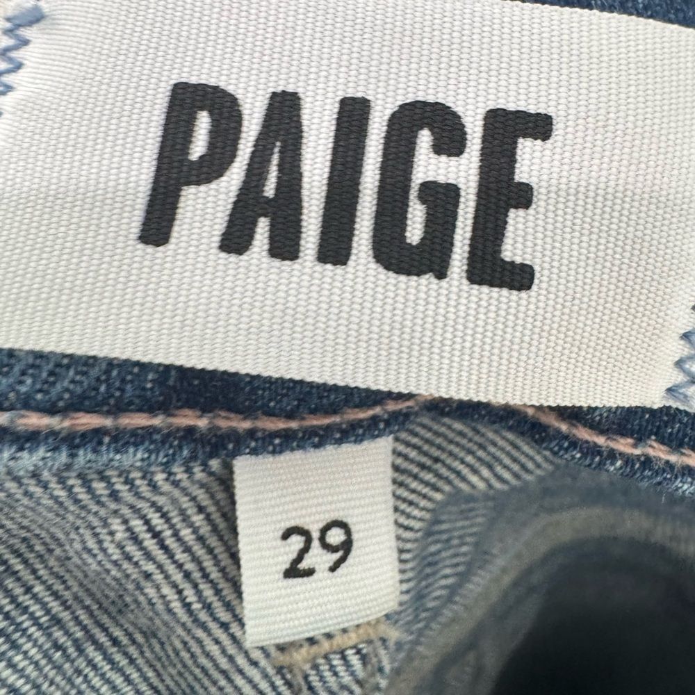 PAIGE Arellia Ankle Barrel Leg Jeans in Stones - Picture 9 of 11
